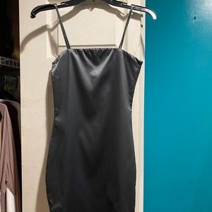 Oh polly satin mini dress